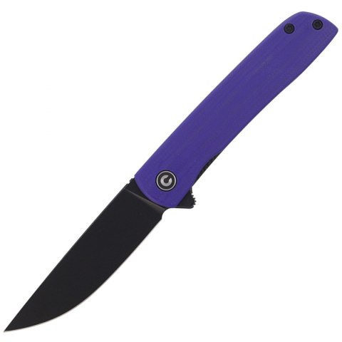 Nóż składany CIVIVI Bo Purple G10, Black Stonewashed Nitro-V by Brad Zinker (C20009B-5)