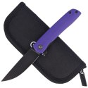 Nóż składany CIVIVI Bo Purple G10, Black Stonewashed Nitro-V by Brad Zinker (C20009B-5)