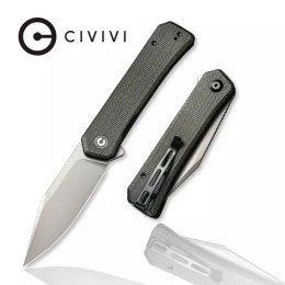 Nóż składany CIVIVI Relic Dark Green Micarta, Gray Stonewashed Nitro-V (C20077B-3)