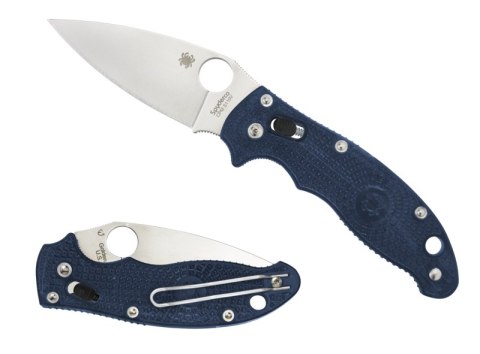 Nóż składany Spyderco Manix 2 FRCP Dark Blue, CPM S110V Plain (C101PDBL2)