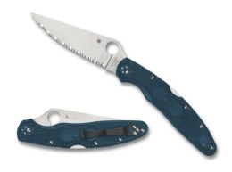 Nóż składany Spyderco Police 4 Lightweight FRN Blue, K390 Spyder (C07FS4K390)