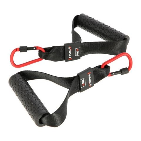 Jednoręczne uchwyty do wyciągu 2 szt. gumowane HMS UWC91