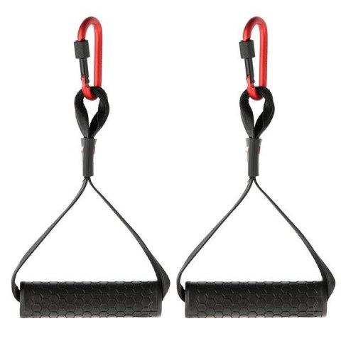 Jednoręczne uchwyty do wyciągu 2 szt. gumowane HMS UWC91