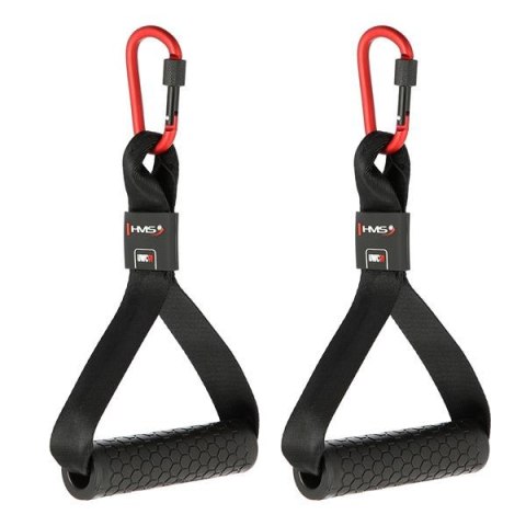 Jednoręczne uchwyty do wyciągu 2 szt. gumowane HMS UWC91