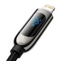 Kabel USB-C do Lightning Baseus Display, PD, 20W, 2m (czarny)