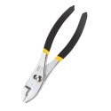 Szczypce zaciskowe Deli Tools EDL25508, 8'' (czarno-żółte)