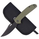 Nóż składany CIVIVI Ortis OD Green FRN, Black Stonewashed (C2013C)