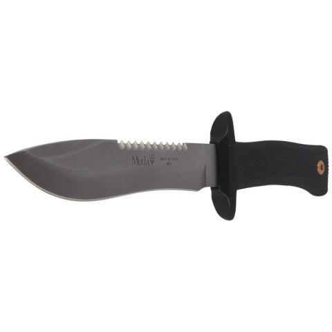 Nóż Muela 55-16 Black Rubber, Satin 420H