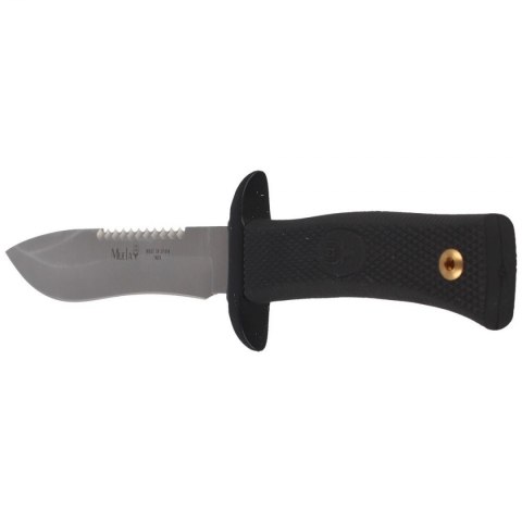 Nóż Muela 55-16 Black Rubber, Satin 420H