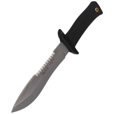 Nóż Muela 55-16 Black Rubber, Satin 420H