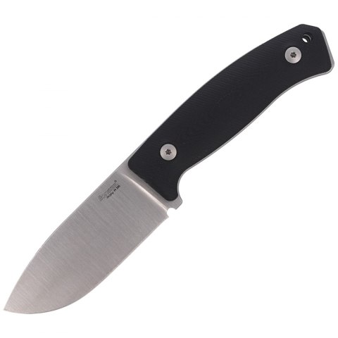 Nóż LionSteel Bushcraft G10 Black, Satin Blade M390 by Molletta (M2M GBK)