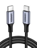 Kabel USB-C do USB-C UGREEN US316, 100W, 1.5m (czarny)