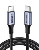 Kabel USB-C do USB-C UGREEN US316, 100W, 3m (czarny)