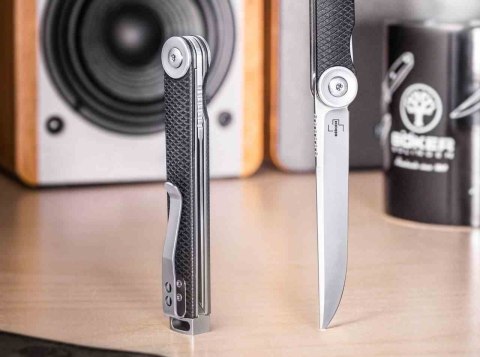 Nóż składany Boker Plus Kaizen Black D2 - 57-61 HRC