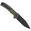 Nóż składany CIVIVI Cogent Green Micarta, Black Stonewashed (C20038E-4)