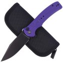 Nóż składany CIVIVI Cogent Purple G10, Black Stonewashed 14C28N (C20038D-2)