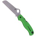 Nóż składany Spyderco Atlantic Salt Green, LC200N Plain (C89FPGR)