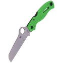 Nóż składany Spyderco Atlantic Salt Green, LC200N Plain (C89FPGR)