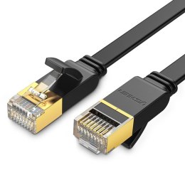 Płaski kabel sieciowy UGREEN NW106 Ethernet RJ45, Cat.7, STP, 3m (czarny)