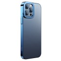 Przeźroczyste Etui Baseus Glitter do iPhone 13 Pro (niebieskie)