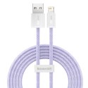 Kabel USB do Lightning Baseus Dynamic, 2.4A, 2m (Fioletowy)