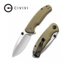 Nóż składany CIVIVI Pintail Olive Micarta, Satin Finish (C2020B)