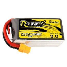 Akumulator Tattu R-Line Version 3.0 1550mAh 14,8V 120C 4S1P XT60