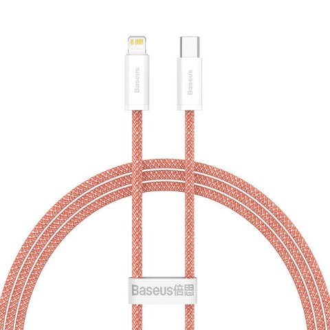 Kabel USB-C do Lightning Baseus Dynamic Series, 20W, 1m (pomarańczowy)