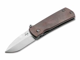 Boker Plus Shamsher Copper - nóż automatyczny z rękojeścią z miedzi, D2