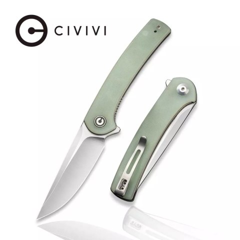Nóż składany CIVIVI Mini Asticus Natural G10, Satin 10Cr15CoMoV (C19026B-3)
