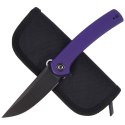 Nóż składany CIVIVI Mini Asticus Purple G10, Black Stonewashed 10Cr15CoMoV (C19026B-4)