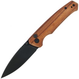 Nóż składany CIVIVI Altus Cuibourtia Wood, Black Stonewashed (C20076-3)