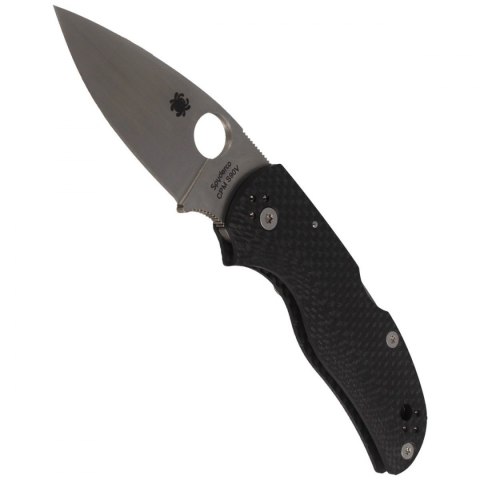Nóż składany Spyderco Native 5 Fluted Carbon Fiber, Satin CPM S90V by Sal Glesser (C41CFFP5)