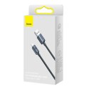 Kabel USB do USB-C Baseus Crystal Shine, 100W, 2m (czarny)