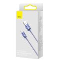 Kabel USB do USB-C Baseus Crystal Shine, 100W, 2m (fioletowy)