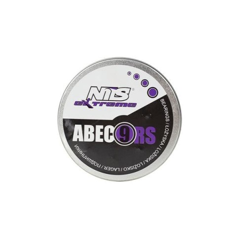 ABEC-9 RS PURPUROWY CARBON ŁOŻYSKA (8szt.) OPAK. METAL NILS EXTREME