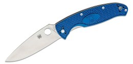 Nóż składany Spyderco Resilience Lightweight Blue CPM S35VN Plain (C142PBL)