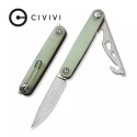 Nóż składany CIVIVI Crit with Multi-Tool Natural G10, Stonewashed (C20014F-2)