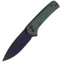 Nóż składany Civivi Conspirator Green Micarta, Black Stonewashed (C21006-2)