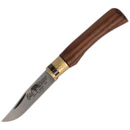 Nóż składany Antonini Old Bear Classical S Walnut Wood, Satin AISI 420 (9307/17_LN)