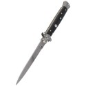 Nóż sprężynowy Frank Beltrame Stiletto Black 28cm (FB 28/37)