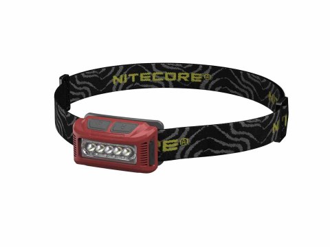 Latarka czołowa Nitecore NU10 Red