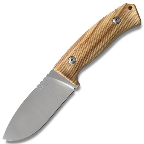 Nóż LionSteel Bushcraft Olive Wood, Satin Blade (M3 UL)