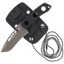 Nóż na szyję K25 Neck Knife Black G-10, Titanium Coated (32178)