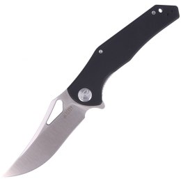 Nóż składany Kubey Phemius Black G10, Bead Blasted D2 (KU149A)