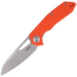 Nóż składany Kubey Knife New Vagrant Orange G10, Sandblast AUS-10 (KU291D)