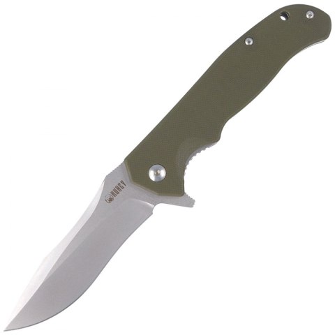 Nóż składany Kubey Knife Nuovo, OD Green G10, Sandblasted (KU162C-1)