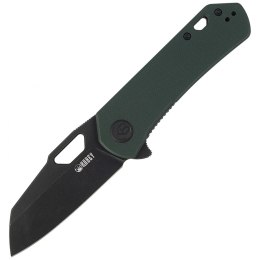 Nóż składany Kubey Knife OD Green G10, Dark Stonewashed D2 (KU332D)