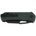 Nóż składany Kubey Knife OD Green G10, Dark Stonewashed D2 (KU332D)