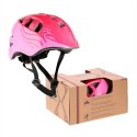 MTW08 RÓŻOWY ROZM. XS (47-56CM) KASK DZIECIĘCY NILS EXTREME